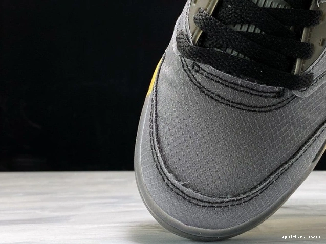 Cheap Jordan 5 Off-White CT8480-001 x Black Air 0822